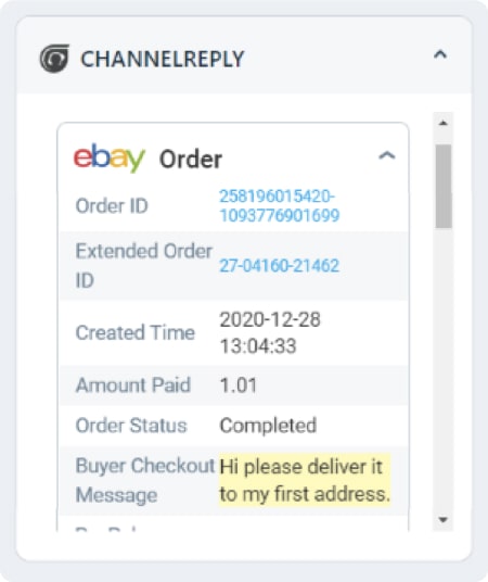 ChannelReply App for eBay in Freshdesk