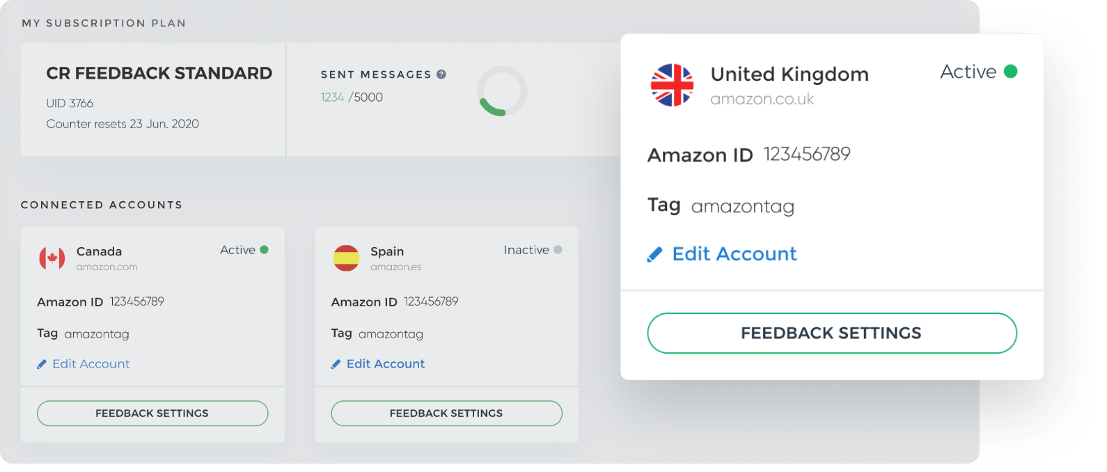 Choosing an Amazon Account